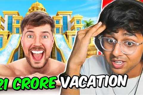 ₹80 vs ₹21 Crore Vacation - Rachitroo reacts to Mrbeast