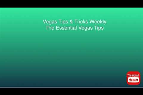 Essential Vegas Tips: Your Weekly Guide to Vegas Tips & Tricks