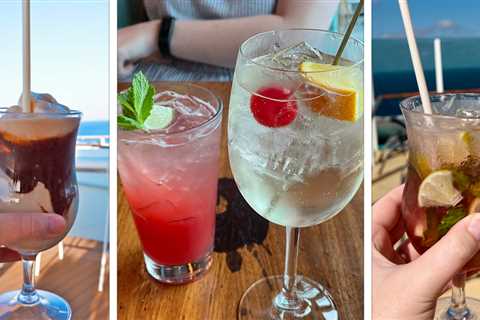21 drinks to order if you have a cruise drink package