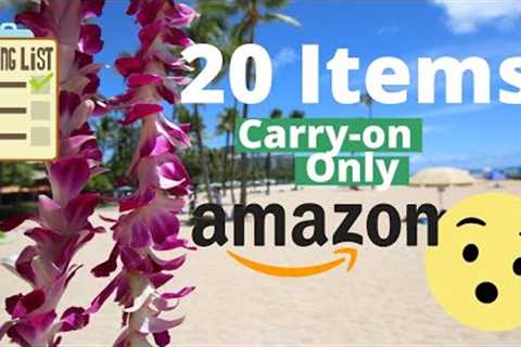 20 Things to Pack to Hawaii | TRAVEL TIPS | Found on AMAZON