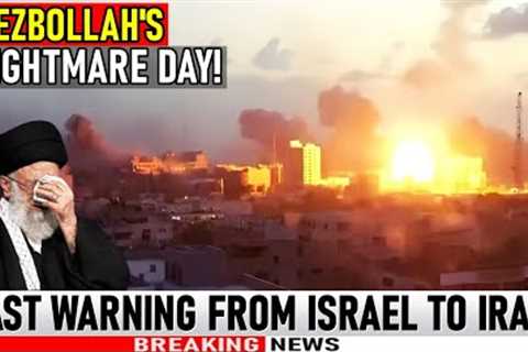 End of Hezbollah! Israeli Air Force Finally Hit Iranian Bases today! End of the road for HAMAS!