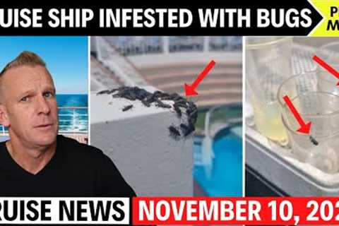 Cruise News *REVOLTING* Insects Overtake Ship (& Top Updates)