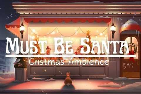 Relaxing Jazz Tunes in a Cozy Christmas Café with Snowy Ambiance (Winter Wonderland & Falling..