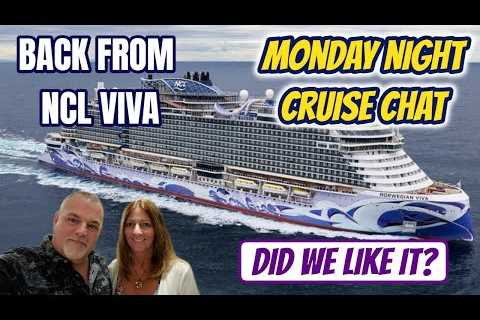 NCL VIVA Review  | Weekly LIVE Cruise and Travel Q&A