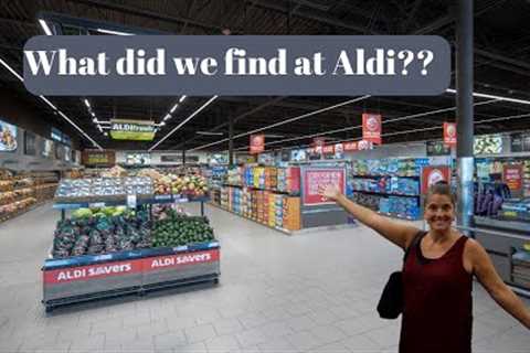Shop with me at Aldi | Anniversary Shopping and Monthly Family Foods