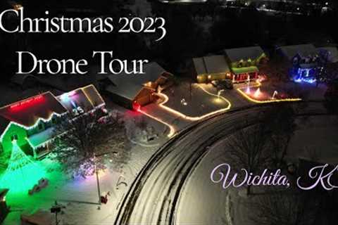 Wichita Christmas Drone Tour | 2023  [4K]
