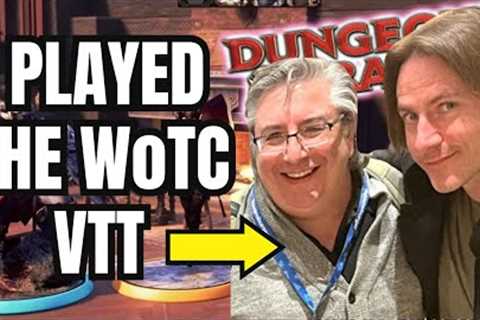 My Honest Review of the WoTC VTT--Plus Matt Mercer