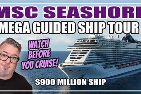 Seashore Ship Tour | A Guided Walk Around a $900 Million Cruise Ship