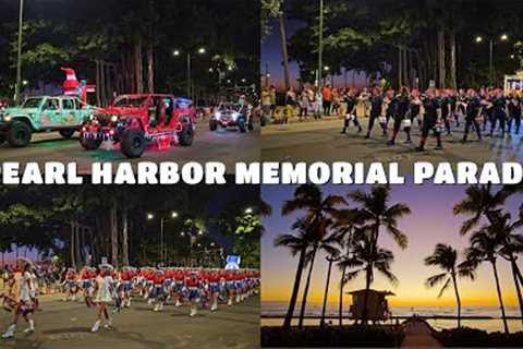 Pearl Harbor Memorial Parade 2023 🌈 Hawaii 4K