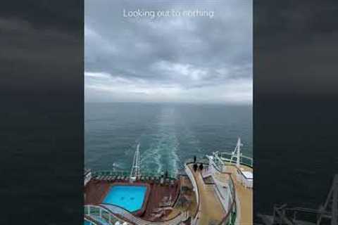 It’s a scary sort of peace #travel #cruise #cruiseship #ocean #cruising  #pando #travelvlog #2024