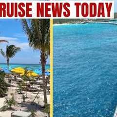 Cruise Resort Has 1/2 Mile Pier, Cruise Ship Acts as Hotel