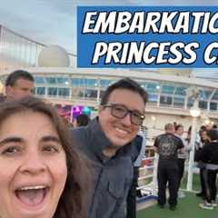 Embarkation Day on the Crown Princess, Pacific Coast Thanksgiving Cruise from San Francisco