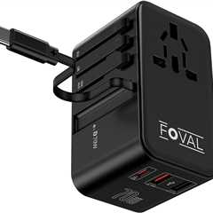 FOVAL 70W Travel Adapter Review: Charge Anywhere