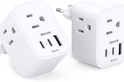 【2-Pack】 European Travel Plug Adapter Review: Essential for Europe!