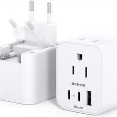 [2-Pack] European Travel Plug Adapter Review: Compact and Essential