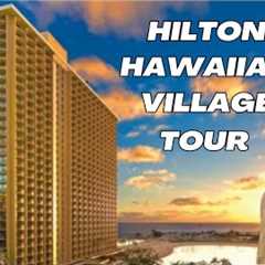 Hilton Hawaiian Village Waikiki Beach Full Tour             #hawaii #travel #food #travelvlog #beach