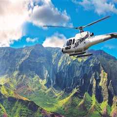 Start With The Skies: Private Helicopter Tour On Kauai Before Your Vineyard Adventure