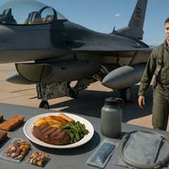 How F-16 Pilots Get FOOD During Long Combat Missions