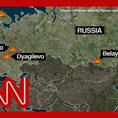 New images show extent of Ukraine''s surprise attack on Russia