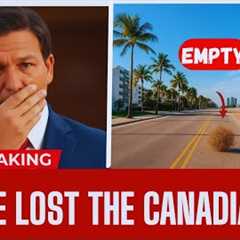 MILLIONS Are Leaving: Florida Governor PANICS After Canadian Snowbirds Leave Florida!