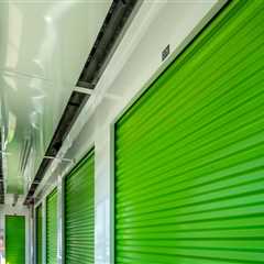 Moving by Airplane and Temporary Storage Solutions at a Self Storage Facility