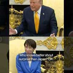 Trump Brings Up Pearl Harbor With Japan PM in Oval Office