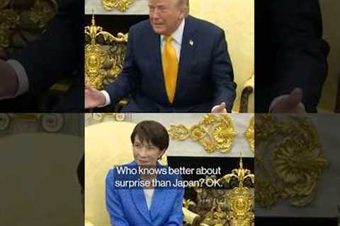 Trump Brings Up Pearl Harbor With Japan PM in Oval Office