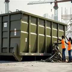 How Rail Freight Facilities Stay Clean and Efficient with a Dumpster Rental Company