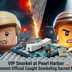 VIP Snorkel at Pearl Harbor 😱 Government Official Caught Snorkeling Sacred Memorial | New IRAN..