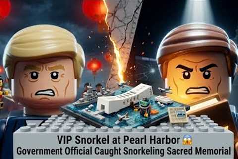 VIP Snorkel at Pearl Harbor 😱 Government Official Caught Snorkeling Sacred Memorial | New IRAN..